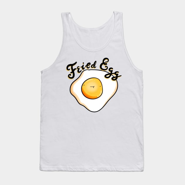 Fried egg Tank Top by DoodleJob